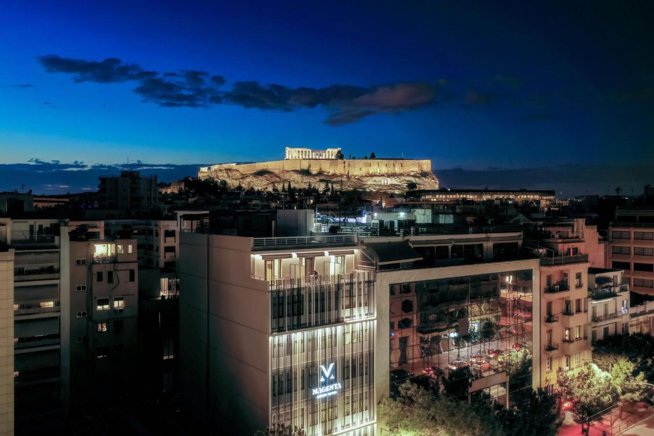 Acropolis Magenta Luxury Suites Athen Exterior foto